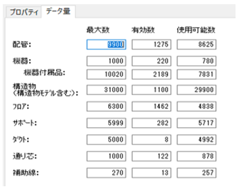Mrout 点群読み込み量